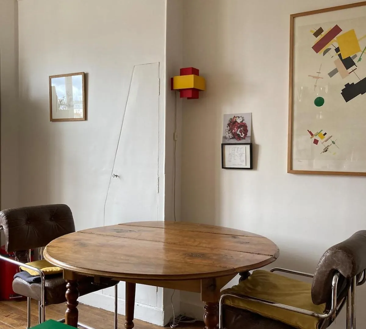 Apartment Luminous And Inspiring Arty Home Paris